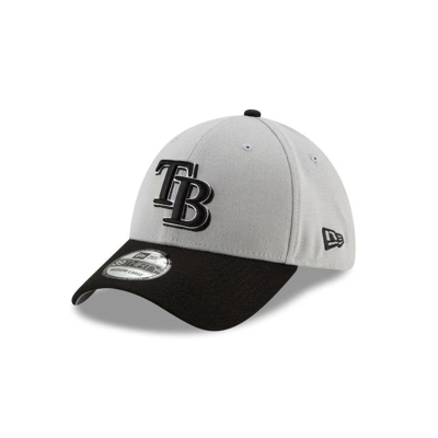 Tampa Bay Rays Gorra | New Era MLB Team Classic 39thirty Stretch Fit Cap Mexico - Grises